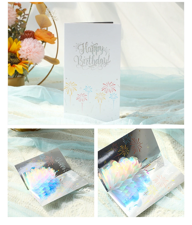 corporate 3d birthday card printing service wholesale