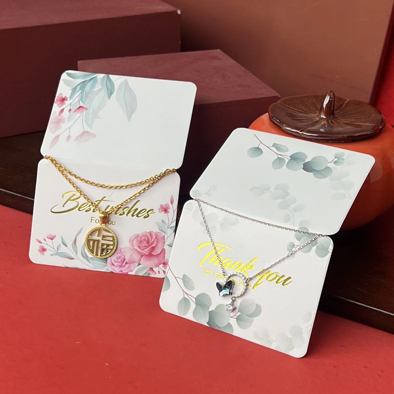 Custom jewelry business cards